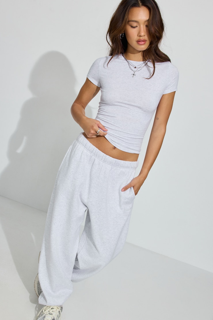 Estelle Longline Tee Gray - Image 3