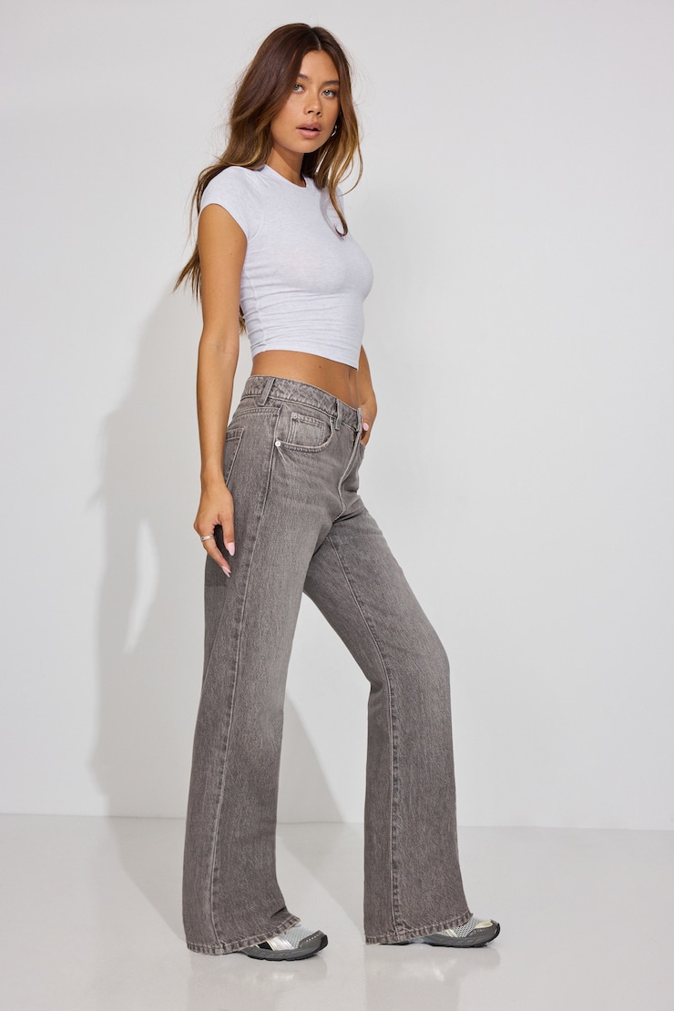 '90s Straight Jeans Black - Image 2