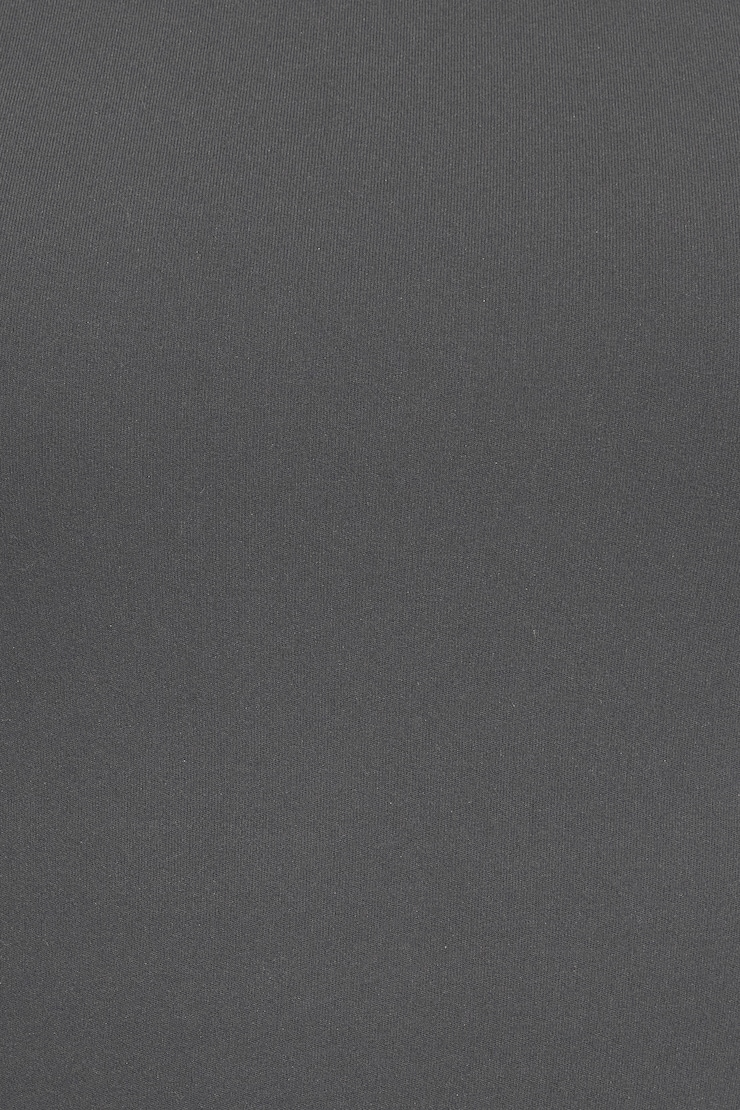 Sleek Crewneck Long Sleeve Top Gray - Image 5