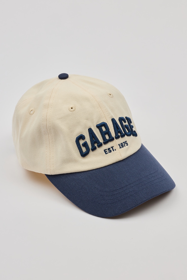 GARAGE Branded Cap Beige - Image 2