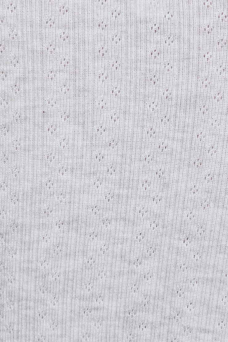 Pointelle Ruched Tiny Shorts GREYS - Image 4