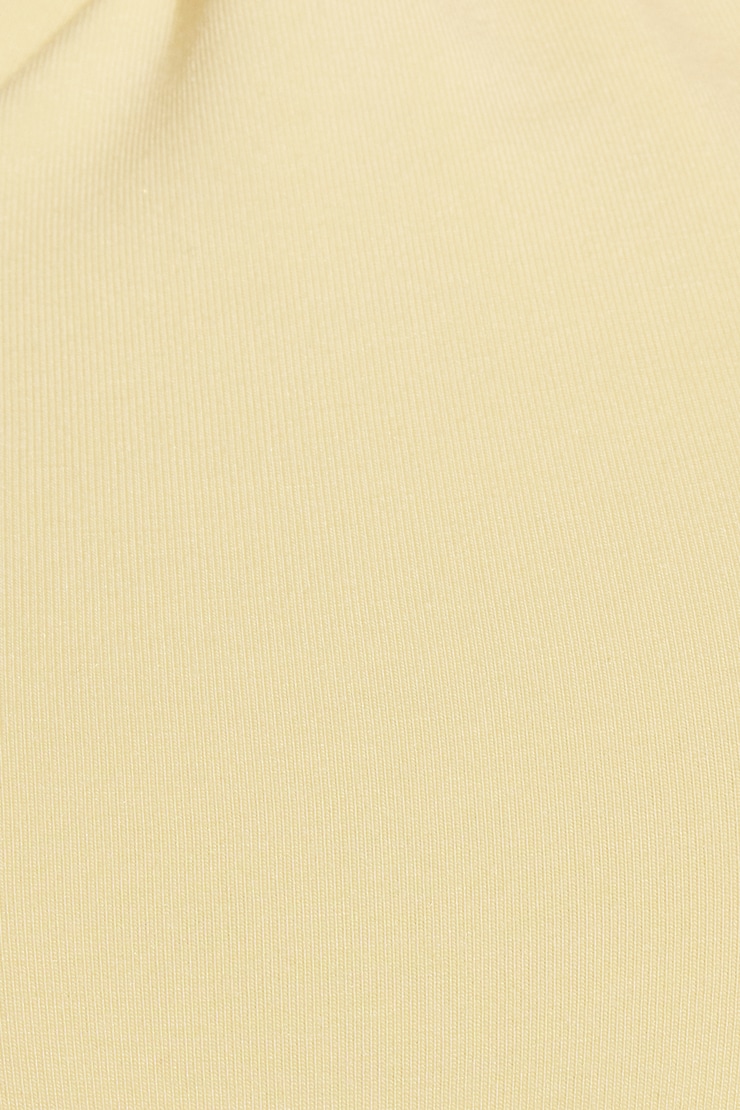 Smooth Off Shoulder Top Yellow - Image 4