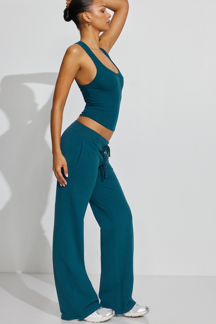 Snatch Booty Terry Pants Blue - Image 2