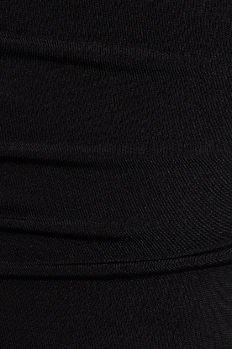 Tie Back Cowl Top BLACK - Image 4